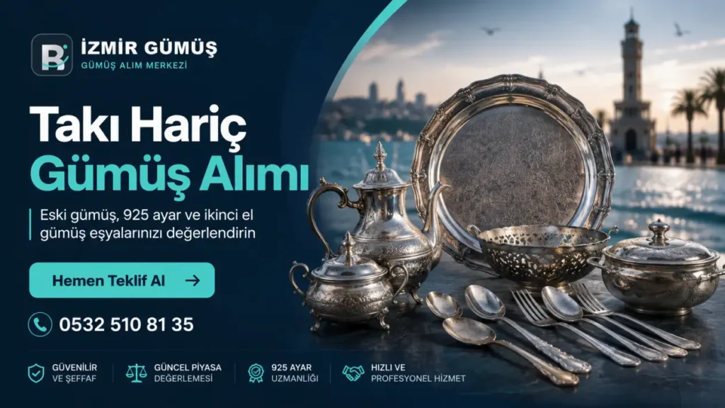 Aliağa Gümüş Alan Yerler | İzmir Gümüş Alım Merkezi