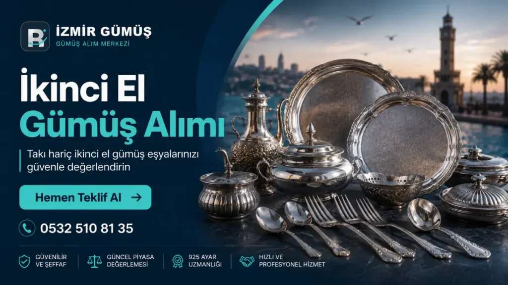 Balçova Gümüş Alan Yerler | İzmir Gümüş Alım Merkezi