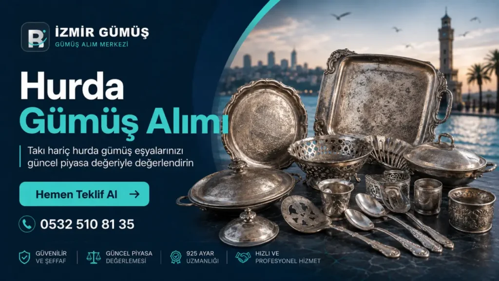 Buca Gümüş Alan Yerler | Takı Dışı Gümüş Alımı