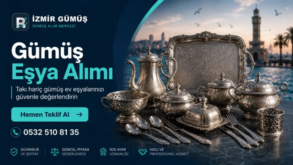 Çeşme Gümüş Alan Yerler | Takı Dışı Gümüş Alımı