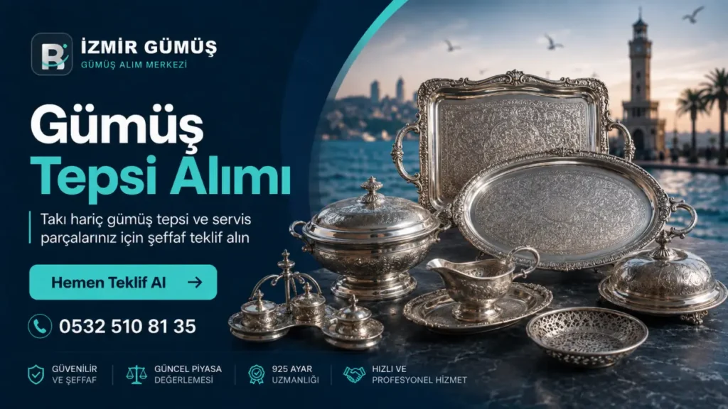 Çiğli Gümüş Alan Yerler | Takı Dışı Gümüş Alımı