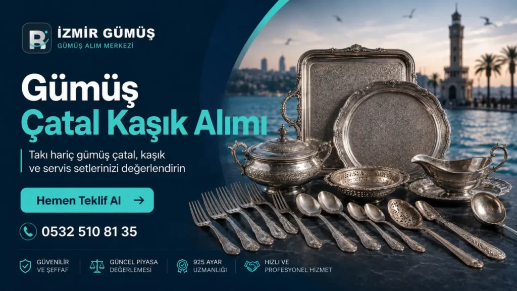 Dikili Gümüş Alan Yerler | Takı Dışı Gümüş Alımı