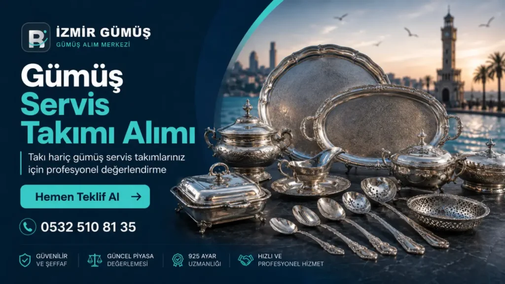 Foça Gümüş Alan Yerler | Takı Dışı Gümüş Alımı