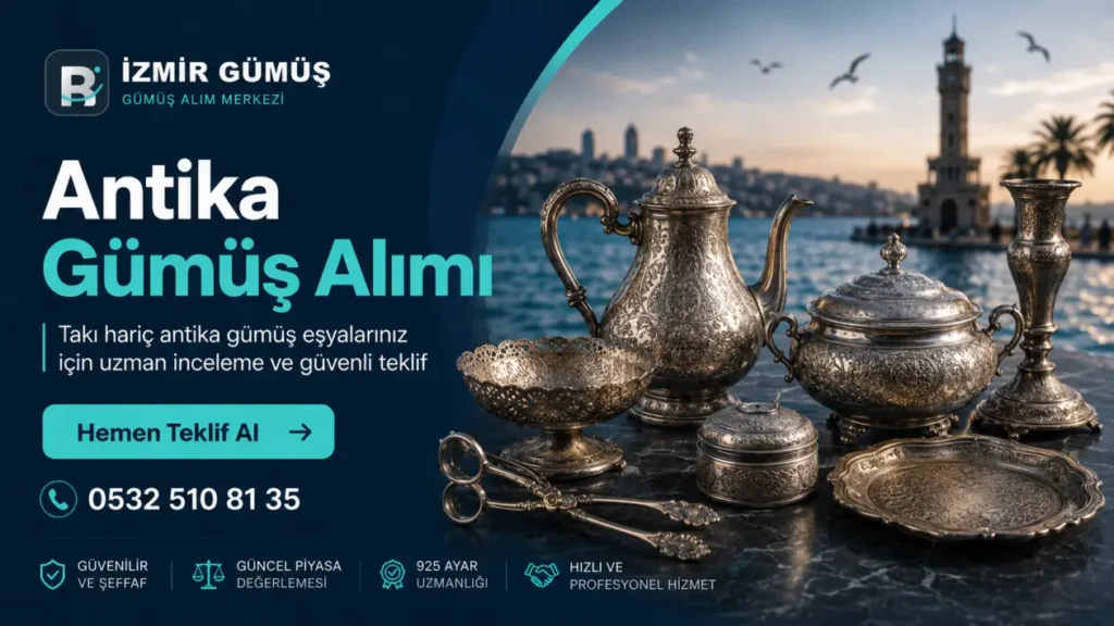 Güzelbahçe Gümüş Alan Yerler | Takı Dışı Gümüş Alımı