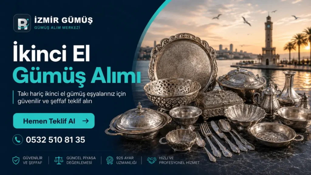 Kemalpaşa Gümüş Alan Yerler | Takı Dışı Gümüş Alımı