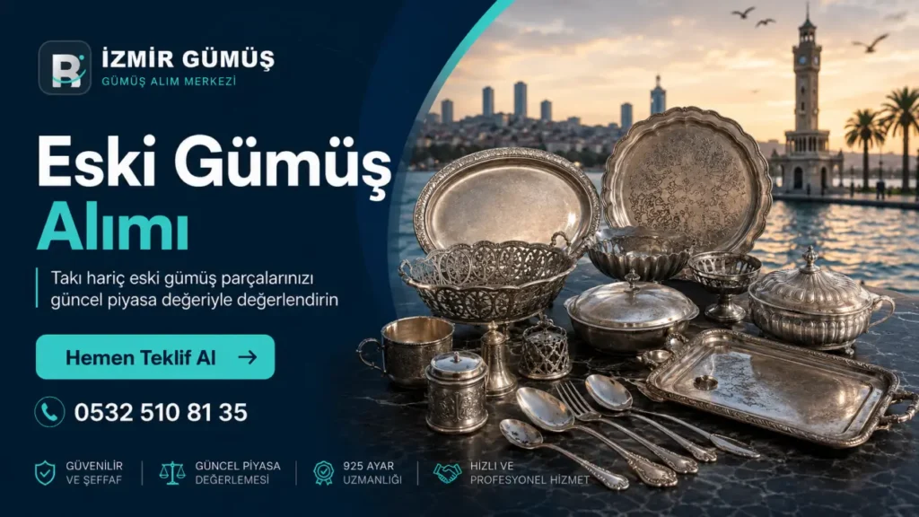 Kiraz Gümüş Alan Yerler | Takı Dışı Gümüş Alımı