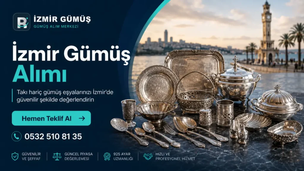 Seferihisar Gümüş Alan Yerler | Takı Dışı Gümüş Alımı