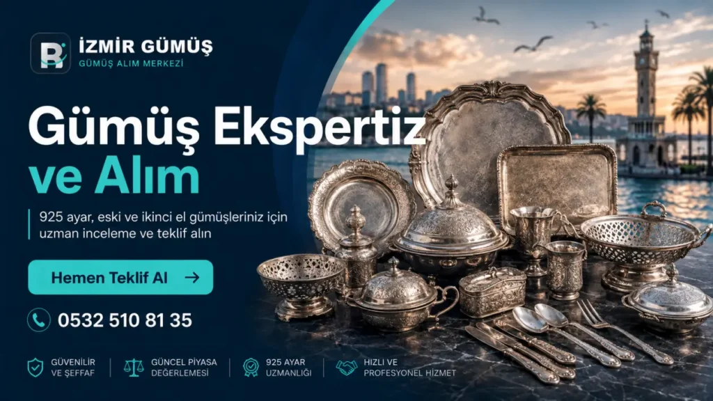 Selçuk Gümüş Alan Yerler | Takı Dışı Gümüş Alımı