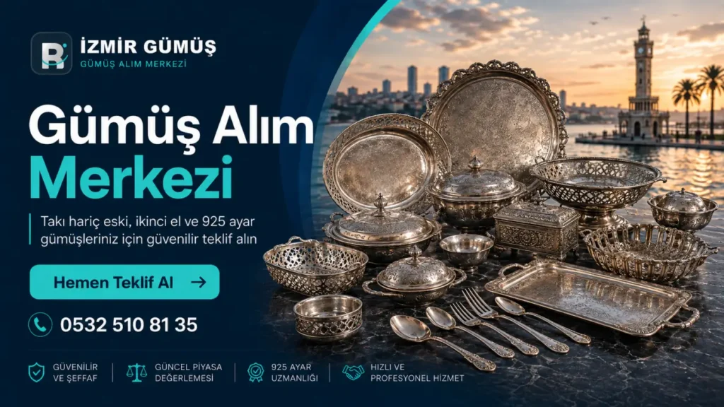 Tire Gümüş Alan Yerler | Takı Dışı Gümüş Alımı