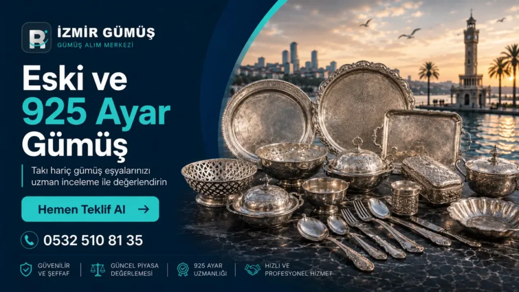 Torbalı Gümüş Alan Yerler | Takı Dışı Gümüş Alımı